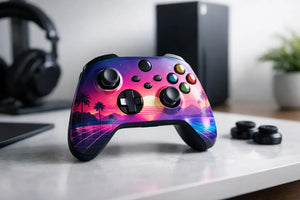 Why a Vaporwave Xbox Controller Skin Works