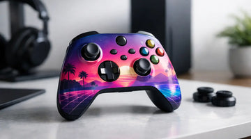 Why a Vaporwave Xbox Controller Skin Works