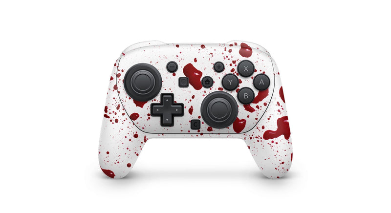 Nintendo Switch 2 Pro Controller Skin Blood Splash Wrap Cover