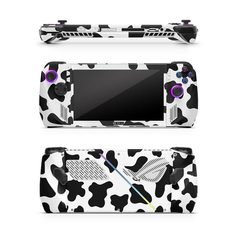Asus Rog Ally Skin Vinyl Sticker Cow Print Design Premium Skin Full Wrap