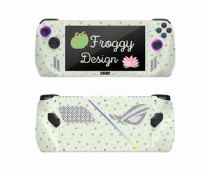 Asus Rog Ally Skins Vinyl Sticker Froggy Design Premium Skin - ZoomHitskins