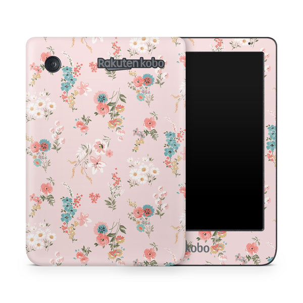 Blush Floral Garden Kobo Skin Decals - ZoomHitskins