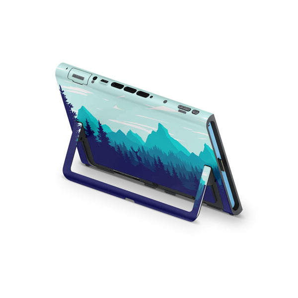 Nintendo Switch 2 Skin – Mountain Forest Silhouette Full Wrap Cover - ZoomHitskins