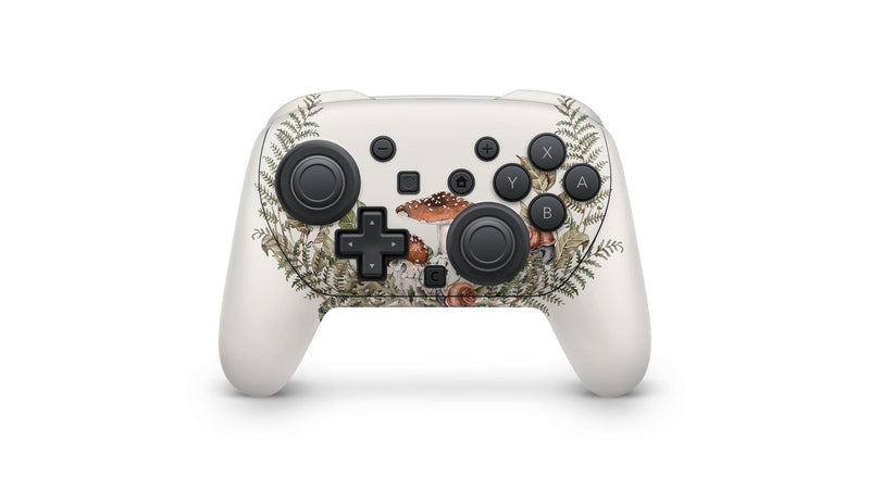 Nintendo Switch 2 Pro Controller Skin Forest Wrap Cover