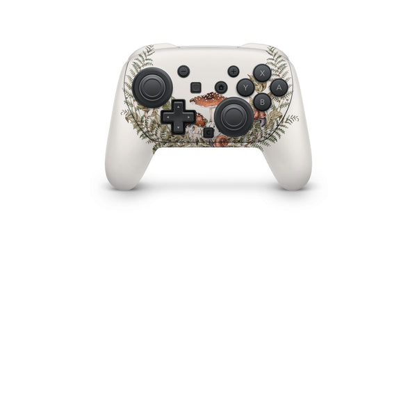 Nintendo Switch 2 Pro Controller Skin Forest Wrap Cover