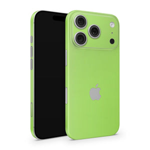 Greeny iPhone Skin – Solid Color Full Cover Wrap | Premium 3M Vinyl