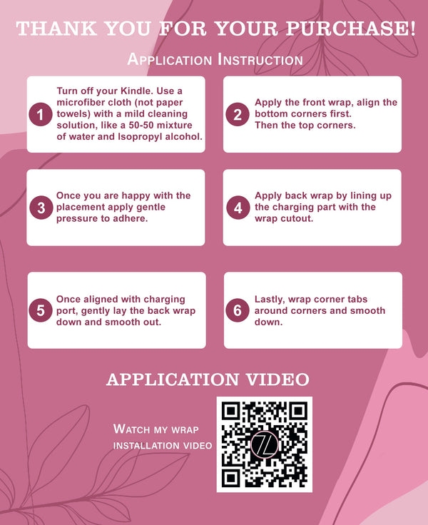 Linen Amazon Kindle Decals Skins Full Wrap