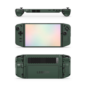 Lenovo Legion go 2 skin decal dark green 3m vinyl decal 
thumb grips available mushroom