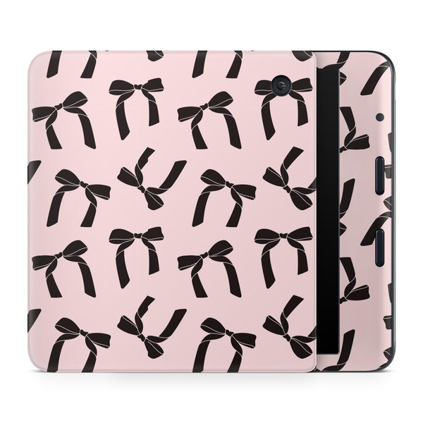 Chic Noir Bow Kobo Skin Decals - ZoomHitskins