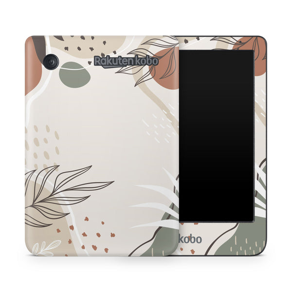 Neutral Abstract Botanical Kobo Skin Decals - ZoomHitskins