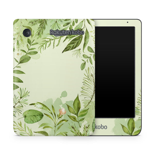 Botanical Sage Garden Kobo Skin Decals - ZoomHitskins