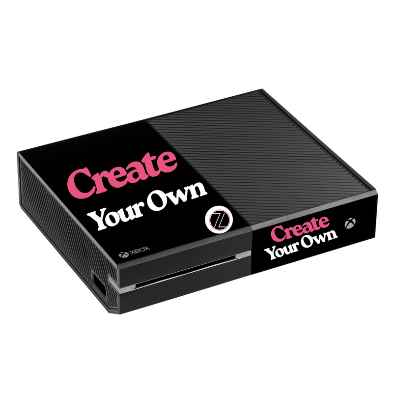 Xbox One Regular Console Skin - Create Your Own Design - Wrap Vinyl Sticker