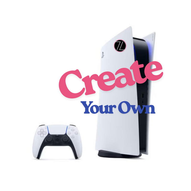 PS5 Skin Decals - Create Your Own Design - Full Wrap Vinyl