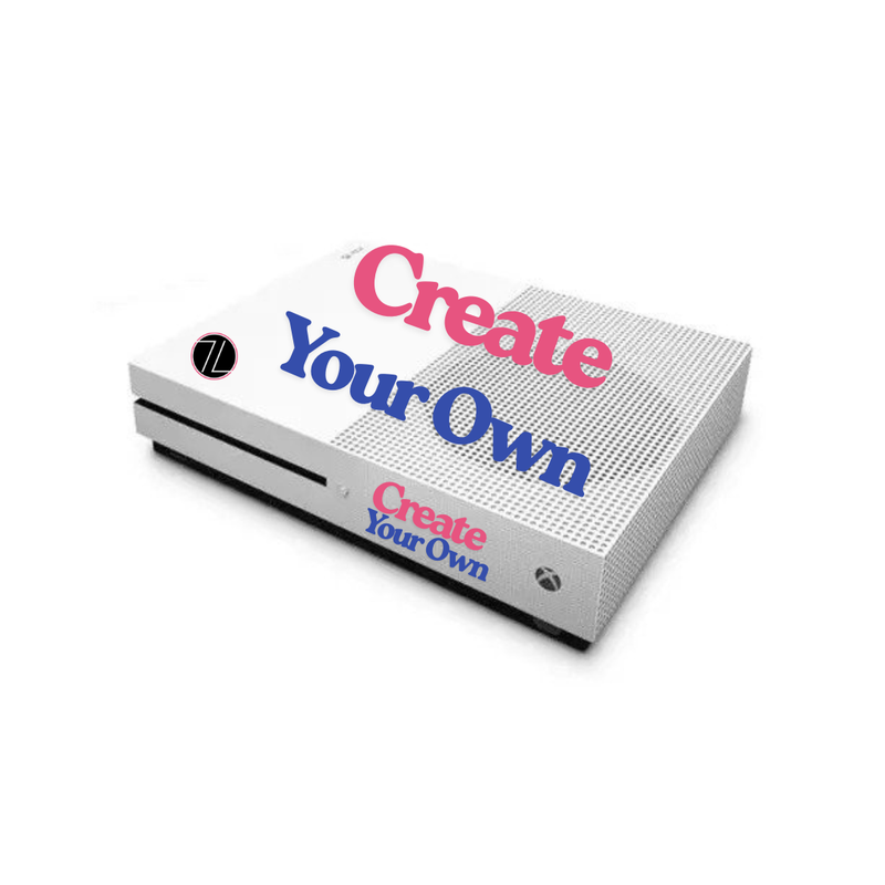 Customizable Xbox One S Console Skin - Create Your Own Design - Wrap Vinyl Sticker