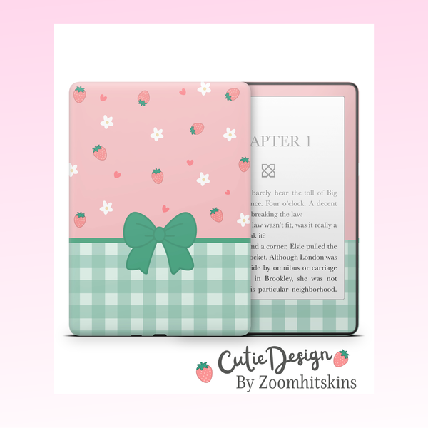 Kindle Amazon Skin Decals - Cutie - Wrap Vinyl Sticker