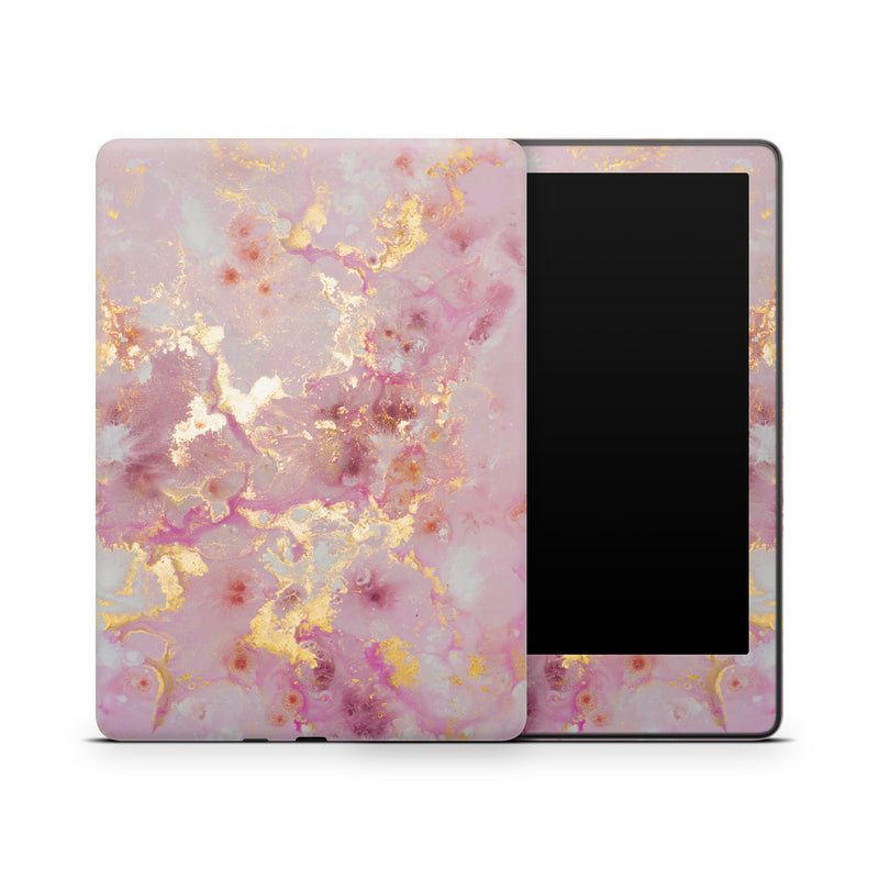 Kindle Amazon Skin Decals - Pink Gold - Wrap Vinyl Sticker