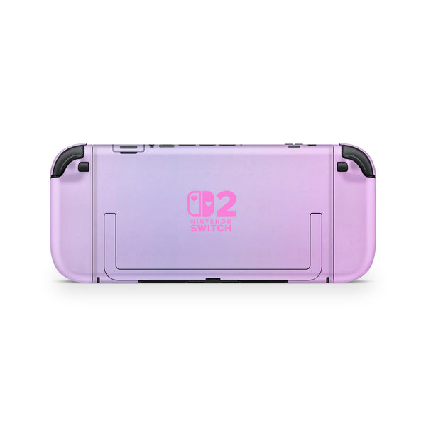 Nintendo Switch 2 Skin  Lilac Heart Ombre Full Wrap Cover