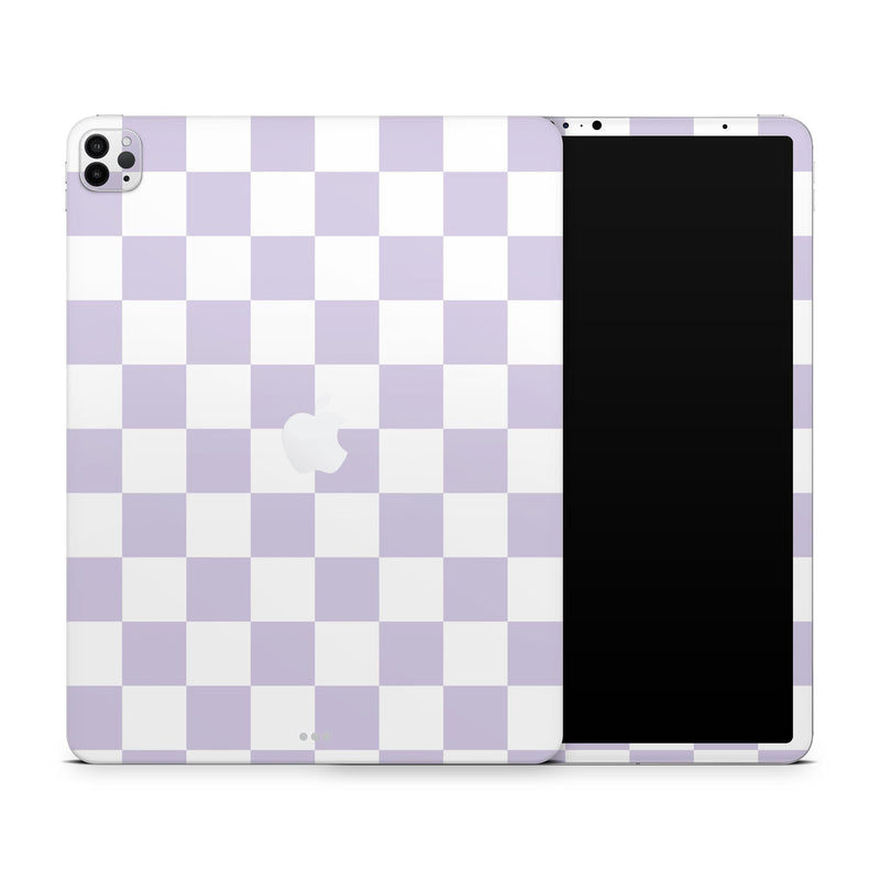 Ipad Skin Decal - Lilac Chess - Wrap Vinyl Sticker