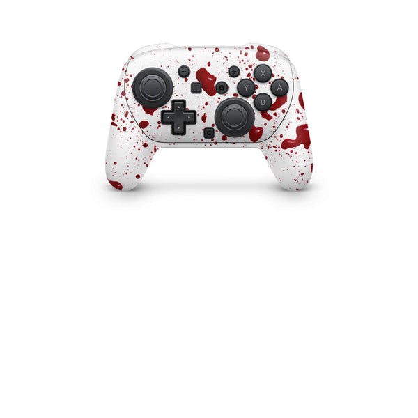 Nintendo Switch 2 Pro Controller Skin Blood Splash Wrap Cover