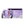 Load image into Gallery viewer, Nintendo Switch 2 Skin – Purple Moon - Clouds Design | Cute Aesthetic Switch 2 Console &amp; Joy-Con Vinyl Wrap | Protective Pastel Gaming

