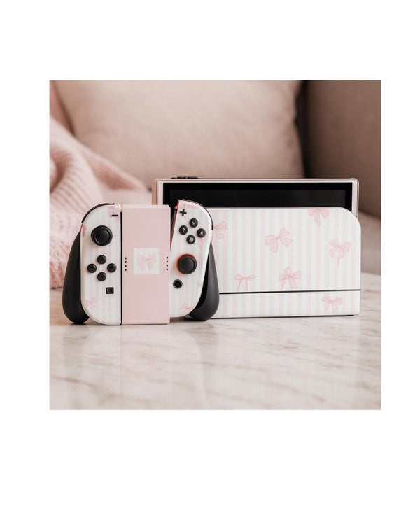 Nintendo Switch 2 Skin – Bows Rossie – Protective 3M Decal Cover