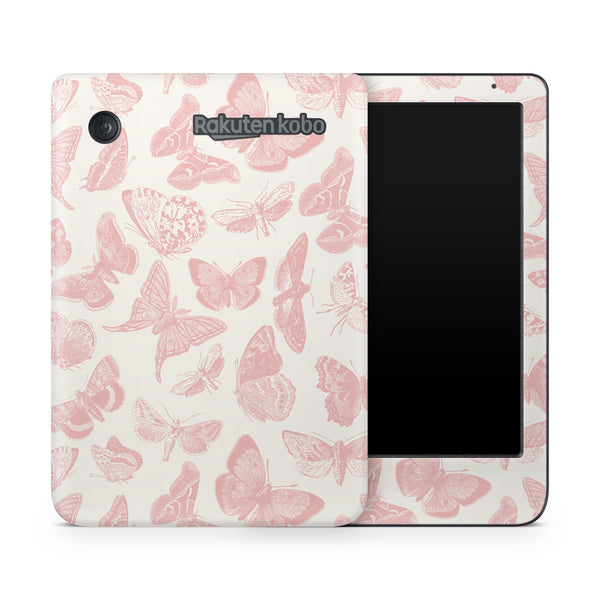 Blush Vintage Butterfly Kobo Skin Decals - ZoomHitskins