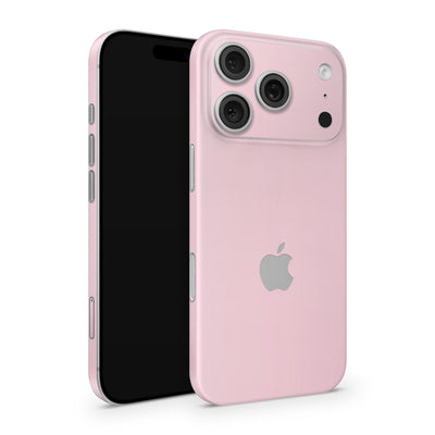 Pink iPhone Skin – Solid Color Full Cover Wrap | Premium 3M Vinyl