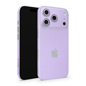 iPhone 17 Pro Skin – Pastel Lavender Wrap | Premium 3M Vinyl Decal Cover