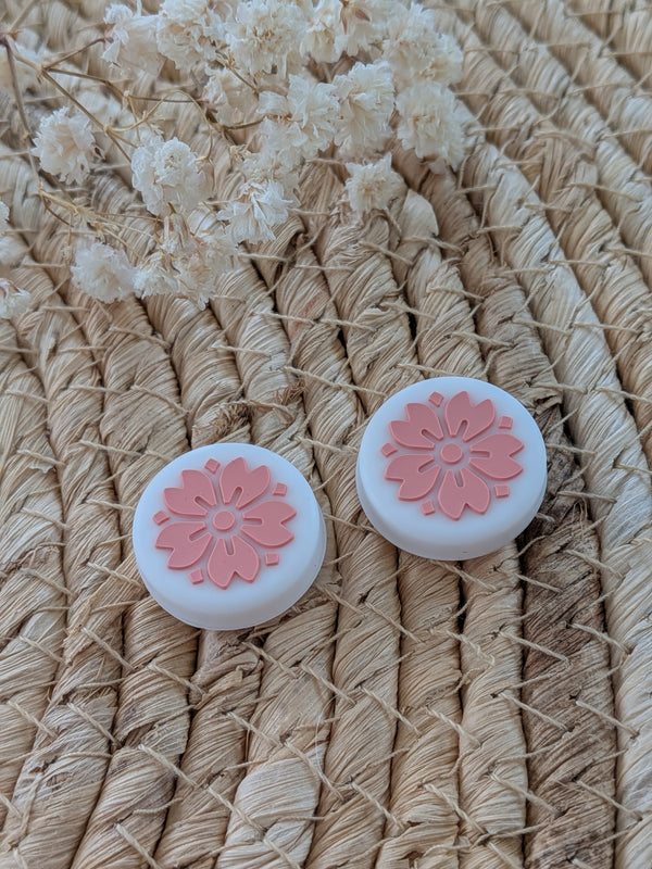 Switch 2 Thumb Grips | Thumb Grips - Blossom - Cap Joy Con Grip For all Nintendo Switch 2 PS4 PS5 - ZoomHitskins