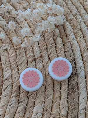 Switch 2 Thumb Grips | Thumb Grips - Blossom - Cap Joy Con Grip For all Nintendo Switch 2 PS4 PS5 - ZoomHitskins