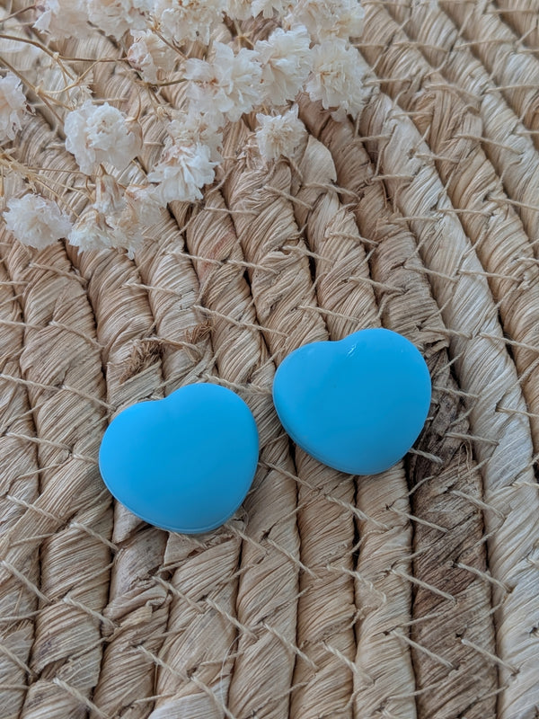 2pc Switch Thumb Grips - Blue Heart - Cap Joy Con Grip For all Nintendo Switch - ZoomHitskins