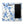 Load image into Gallery viewer, Blue Flowers Kobo Skin Decals

