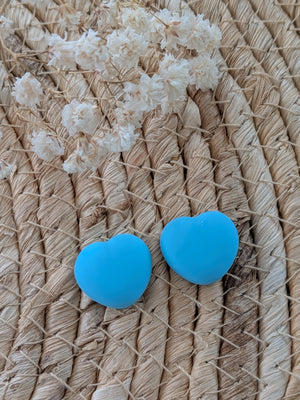2pc Switch Thumb Grips - Blue Heart - Cap Joy Con Grip For all Nintendo Switch - ZoomHitskins