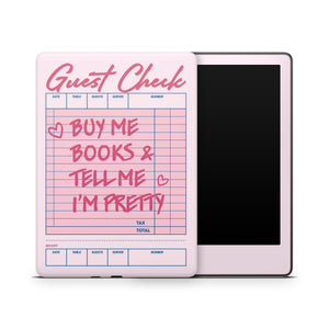 Book Club Amazon Kindle 3M Decals Skins
cuties ereader gift bookies pink color offer gloss glitter or matte