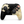 Charger l'image dans la galerie, A black and white game controller with a floral design on the buttons and a flower-like pattern on the grip.
