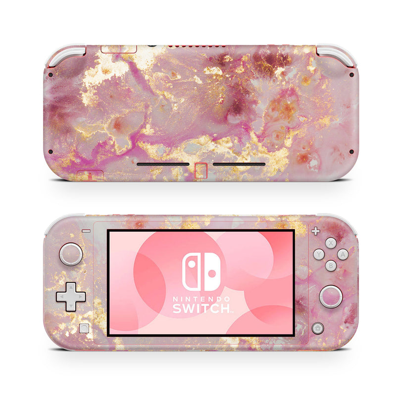 Nintendo Switch Lite Skin Decal For Game Console Rose Granit