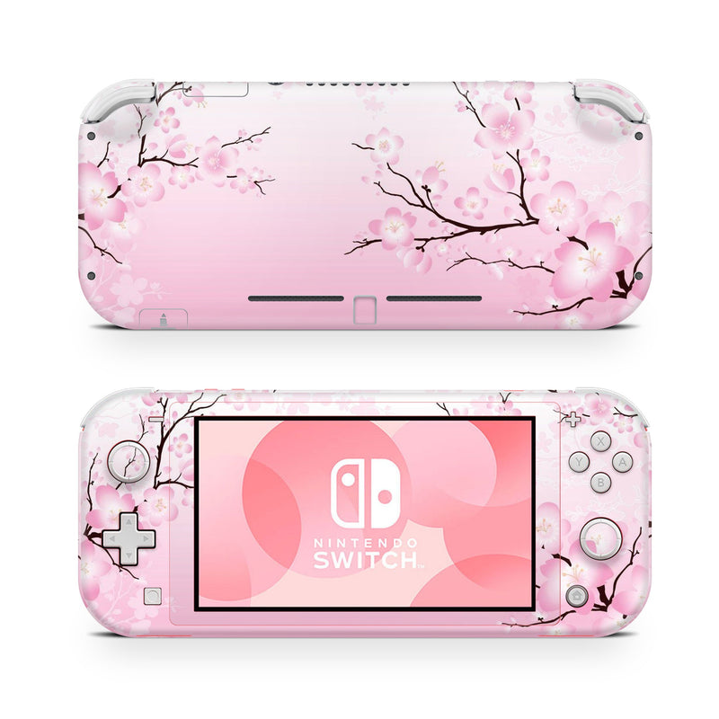 Nintendo Switch Lite Skin Decal For Game Console Cherry Blossom