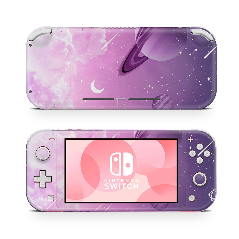 Nintendo Switch Lite Skin Decal For Game Console Planet Saturn