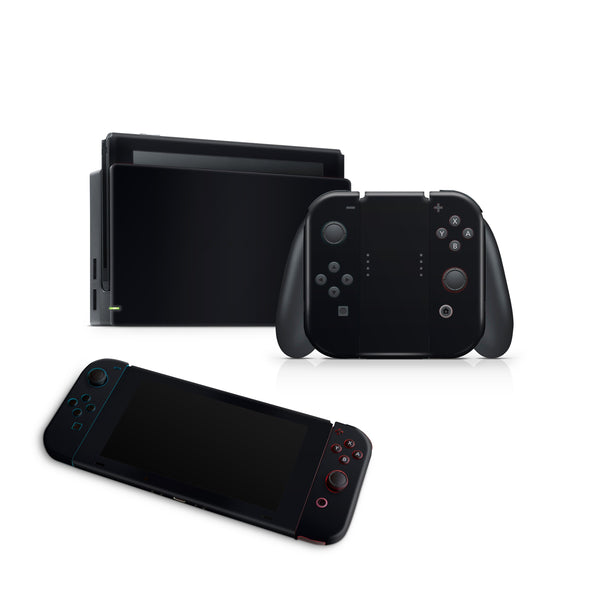 Nintendo Switch Skin Decal For Console Joy-Con And Dock With Glitter Solid Color