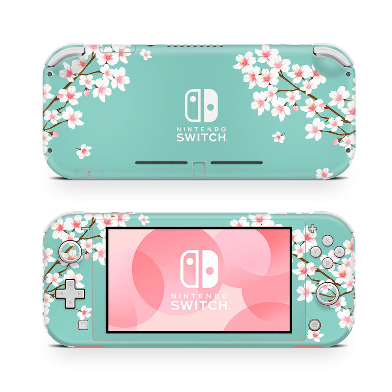 Nintendo Switch Lite Skin Decal For Game Console Sapphire Light Bloom