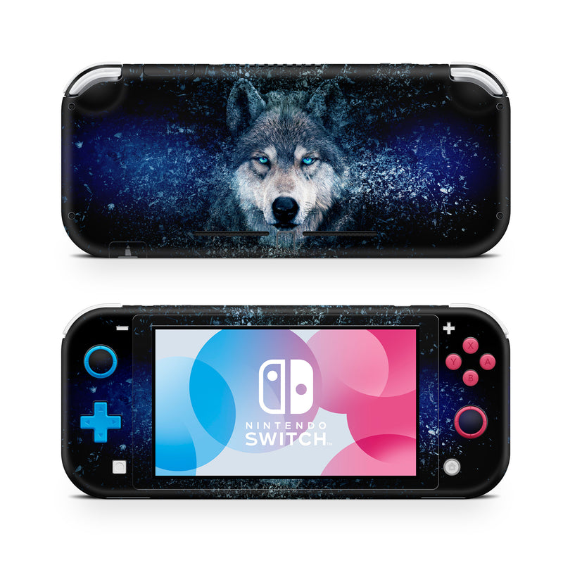 Nintendo Switch Lite Skin Decal For Game Console Wolf Gleaming