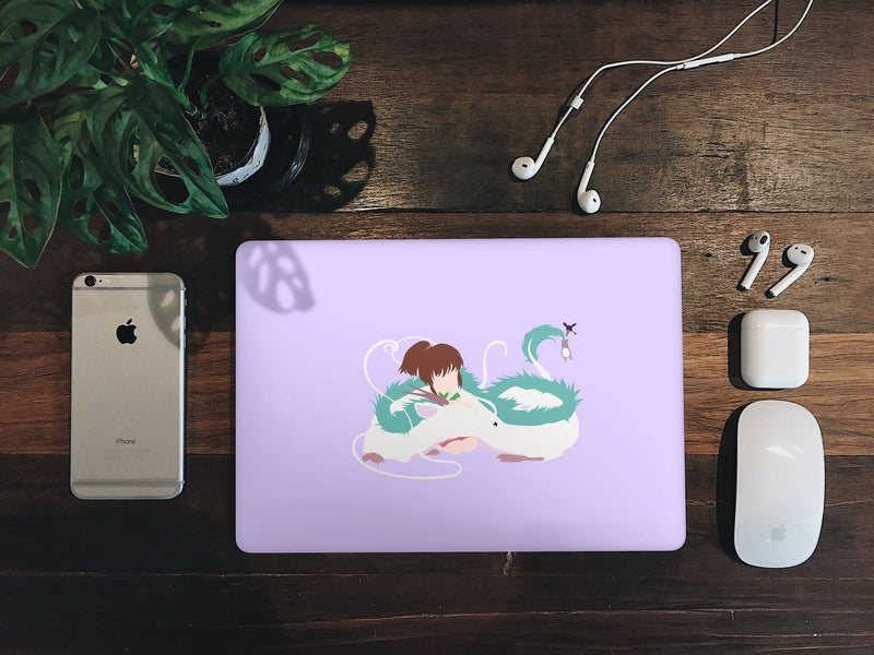 Minimalist Dragon MacBook Skin MacBook Pro Skin MacBook Air Pro 13 15 inch Touch Bar Skin Laptop Decal Vinyl Sticker