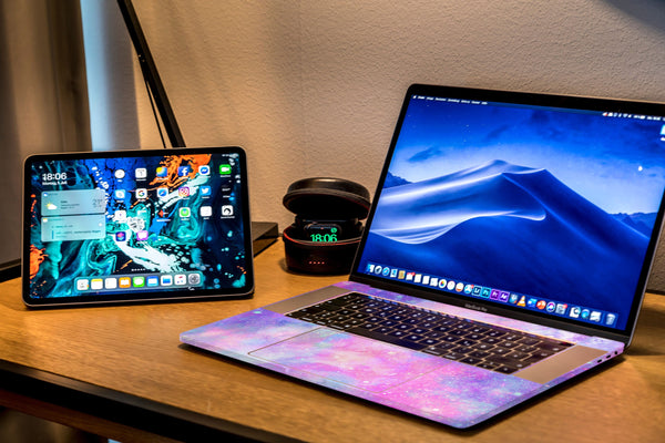 Blurry Cosmos MacBook Skin MacBook Pro Skin MacBook Air Pro 13 15 inch Touch Bar Skin Laptop Decal Vinyl Sticker