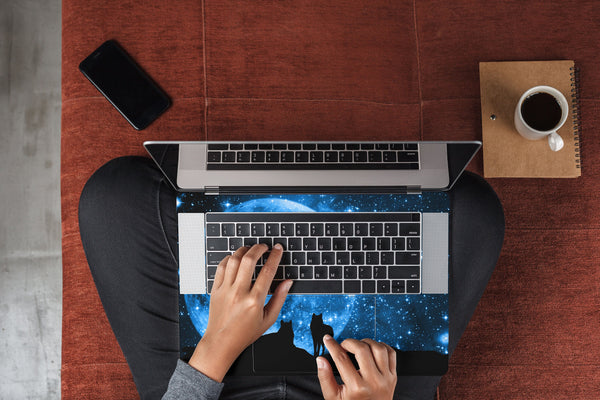 Wolves Pack MacBook Skin MacBook Pro Skin MacBook Air Pro 13 15 inch Touch Bar Skin Laptop Decal Vinyl Sticker
