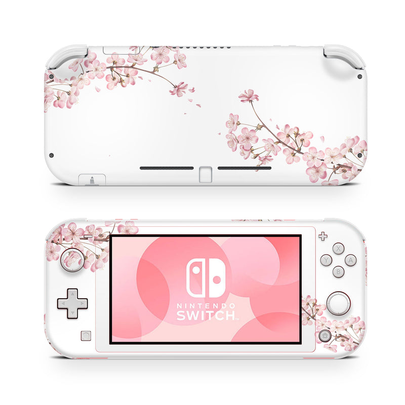 Nintendo Switch Lite Skin Decal For Game Console Glossy Sakura