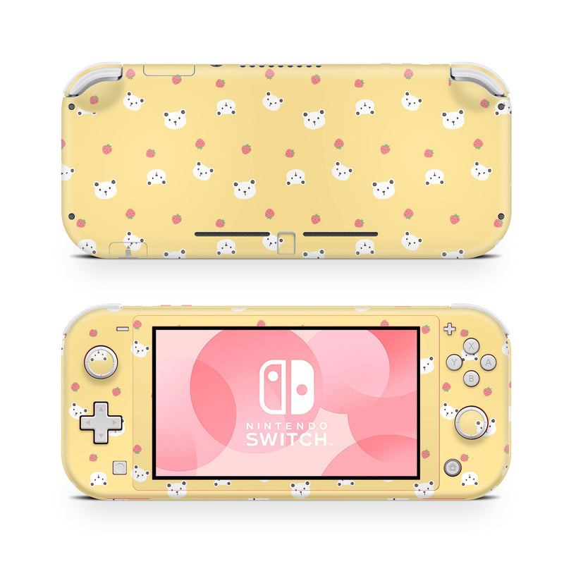 Nintendo Switch Lite Skin Decal For Game Console Bear Cute