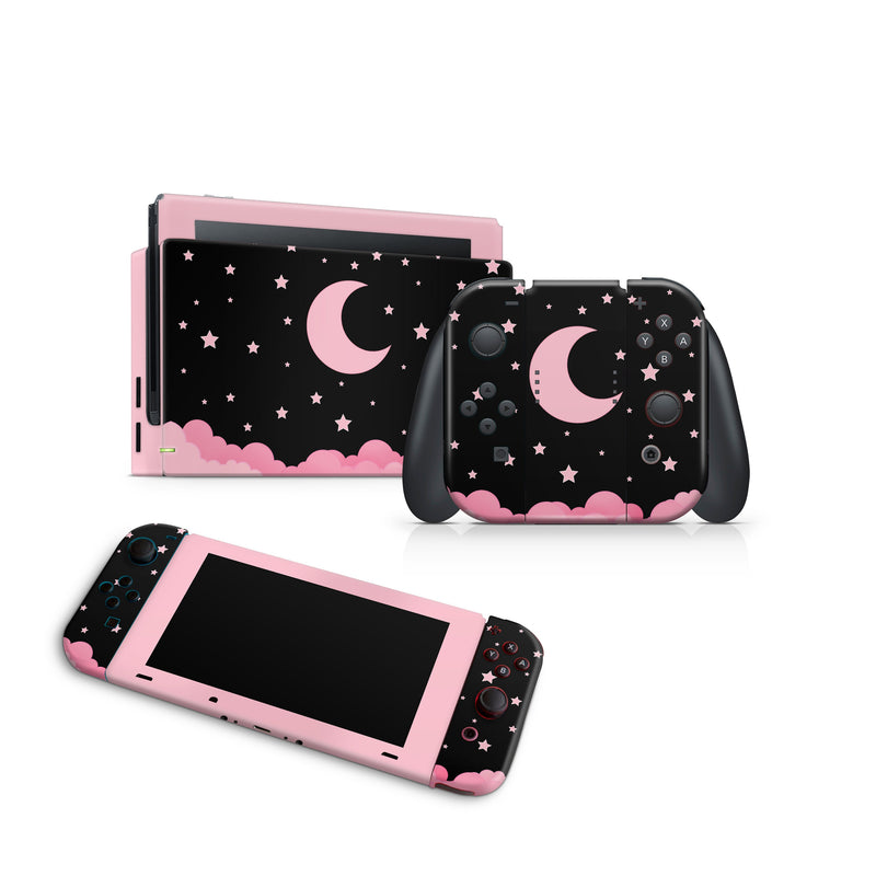 Nintendo Switch Skin Decal For Console Joy-Con And Dock Head in the Cloud