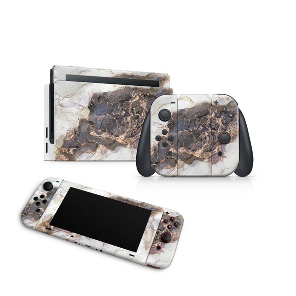 Pearly  Nintendo Switch Skin Decal For Console Joy-Con And Dock