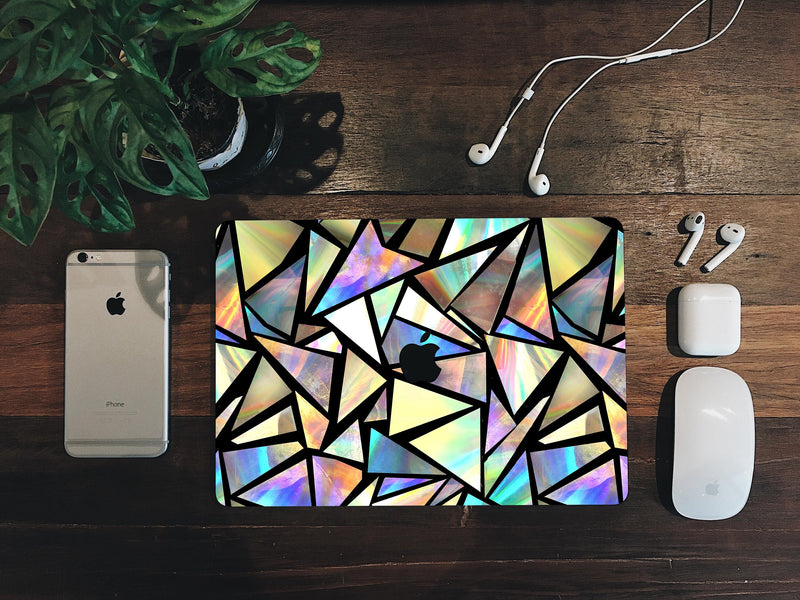Mosaic MacBook Skin MacBook Pro Skin MacBook Air Pro 13 15 inch Touch Bar Skin Laptop Decal Vinyl Sticker