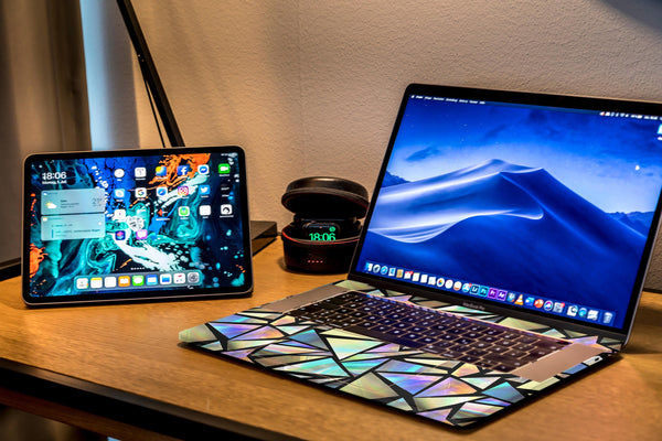 Mosaic MacBook Skin MacBook Pro Skin MacBook Air Pro 13 15 inch Touch Bar Skin Laptop Decal Vinyl Sticker